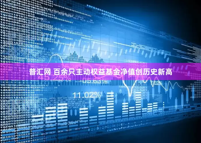 普汇网 百余只主动权益基金净值创历史新高