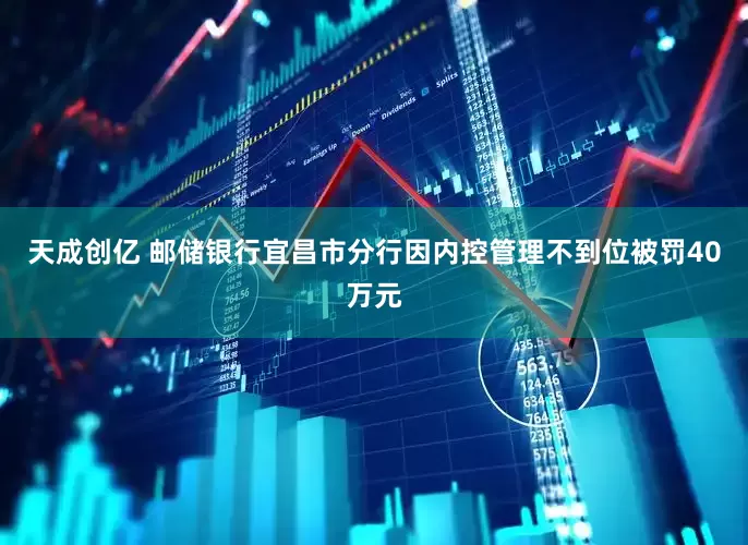 天成创亿 邮储银行宜昌市分行因内控管理不到位被罚40万元