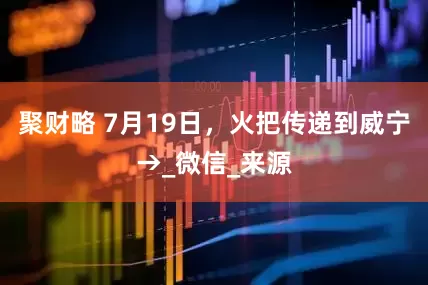 聚财略 7月19日，火把传递到威宁→_微信_来源